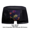 Power masculino 183-262 Pantalla privada Trunks de impresión de pescado color negro