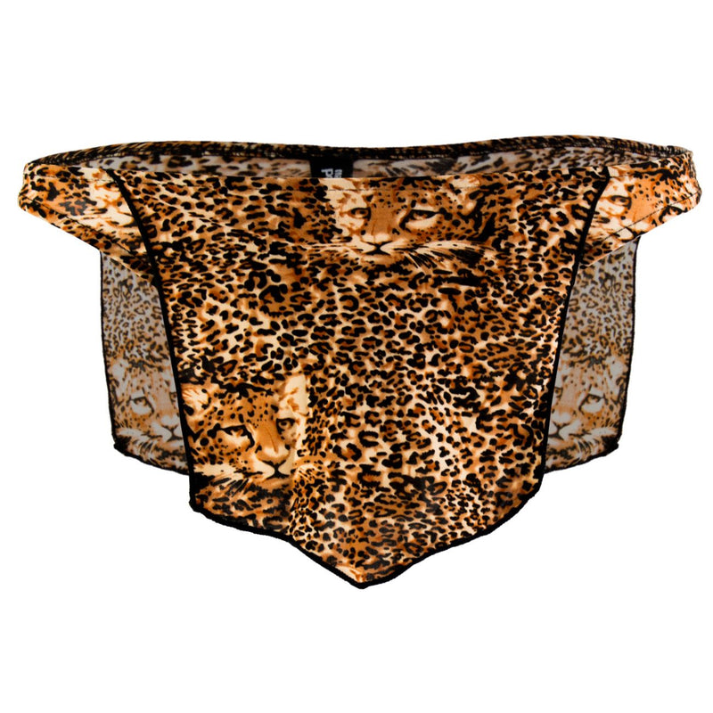 Male Power 329030 Animal Tarzan Thong Color Brown