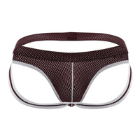 Potencia masculina 354-273 Sport Mesh Jock Color Borgoña