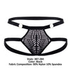 Power masculino 387-284 Rude Awakening Ring Jock Color negro