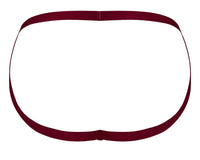 Male Power 394-289 Lucifer Strappy Jock Color Burgundy