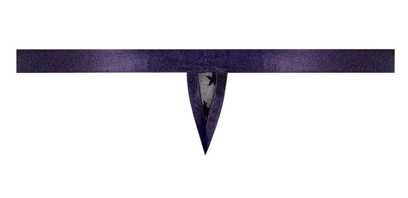 Male Power 416-291 Love Star Thong with Ring Color Purple