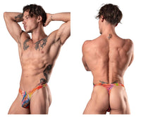 Power masculin 431-293 Votre dentelle ou mine Bong String Color Multi