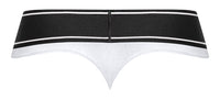 Male Power 442-275 Modal Rib Bong Thong Color White