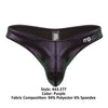 Power masculin 443-277 Hocus Pocus Uplift Bong Gong Color Purple