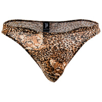 Potencia masculina 444030 animal maravilla tanga color marrón