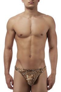 Pouvoir masculin 444030 Animal Wonder Thong Color Brown