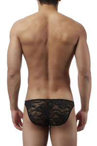 Power masculin 491162 Stretch Lace Wonder Bikini Color noir