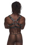 Male Power 591-266 Leather Gemini Harness Color Black