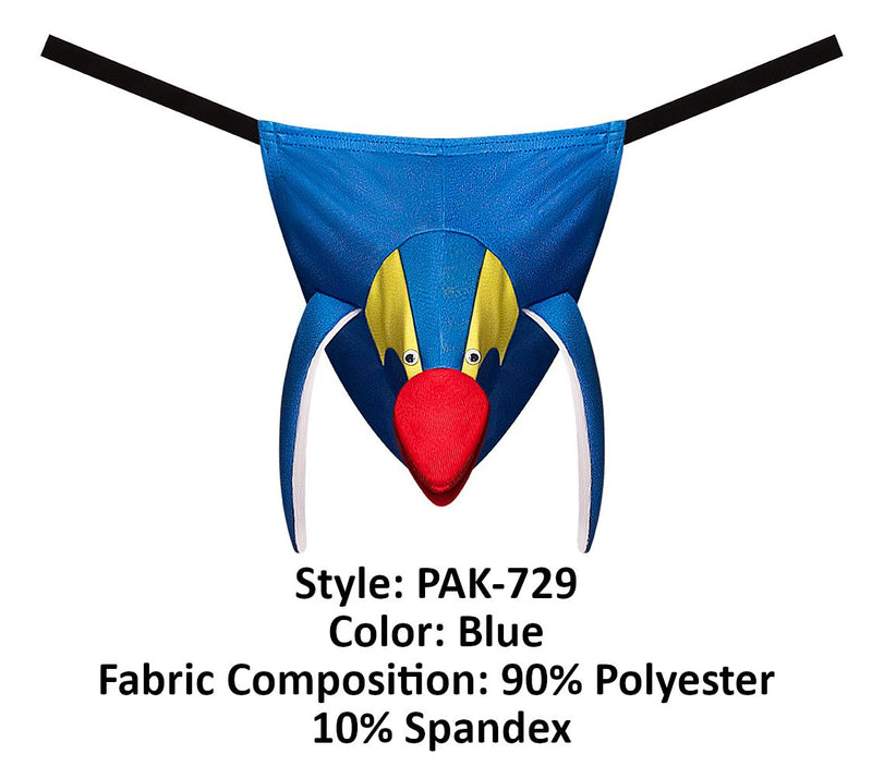 Male Power PAK-729 Novelty Blue Swallow Color Blue