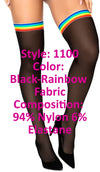 MAPALE 1100 Mesh Cuisible Highs Color Black-Rainbow