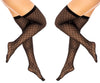 MAPALE 1112 Diamond Mesh Mush de alto color negro