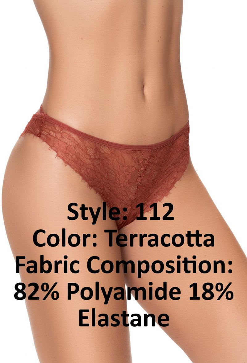 MAPALE 112 COLOR PANTY TERRACOTA