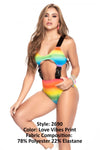 Mapale 2690 Body Color Color Love Vibes Imprimé