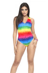 Mapale 2692 Body Color Pixel Rainbow Print