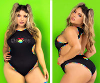 MAPALE 2719X Bodysuit Color Impresiones negras