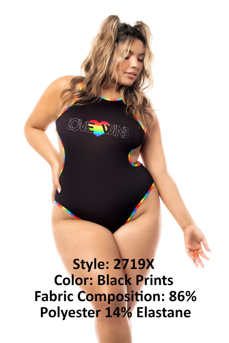 MAPALE 2719X Bodysuit Color Impresiones negras