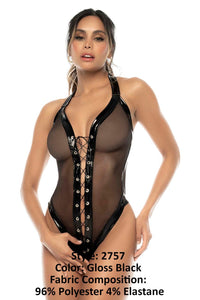 Mapale 2757 Willa Teddy Color Gloss Black