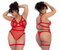 Mapale 2772X Bodysuit Color Red