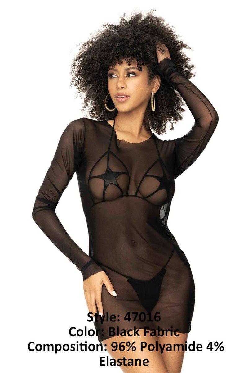 Mapale 47016 Coupoir de robe de plage couleur noir