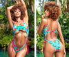 Mapale 6495 Color des Caraïbes monokini imprimées