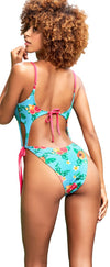 Mapale 6495 Color des Caraïbes monokini imprimées