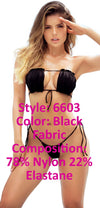 Mapale 6603 Two Piece Swimsuit Color Black