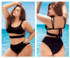 Mapale 6604X Two Piece Swimsuit Color Black