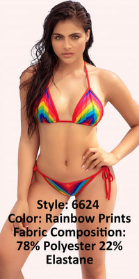 Mapale 6624 Bikini Color Rainbow Impresiones