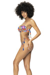 Mapale 67053 Underwired Two Piece Swimsuit Color Crochet Print