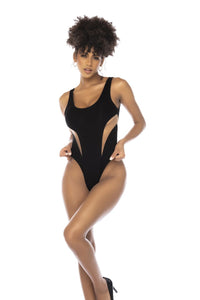 Mapale 67067 Couleur de maillot de bain une pièce noir