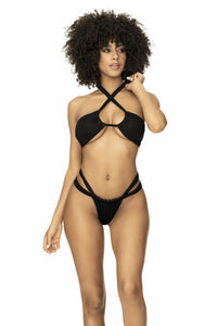 Mapale 67069 Couleur de maillot de bain en deux pièces noir