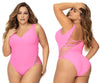 Mapale 67088x Couleur de maillot de bain en une pièce rose