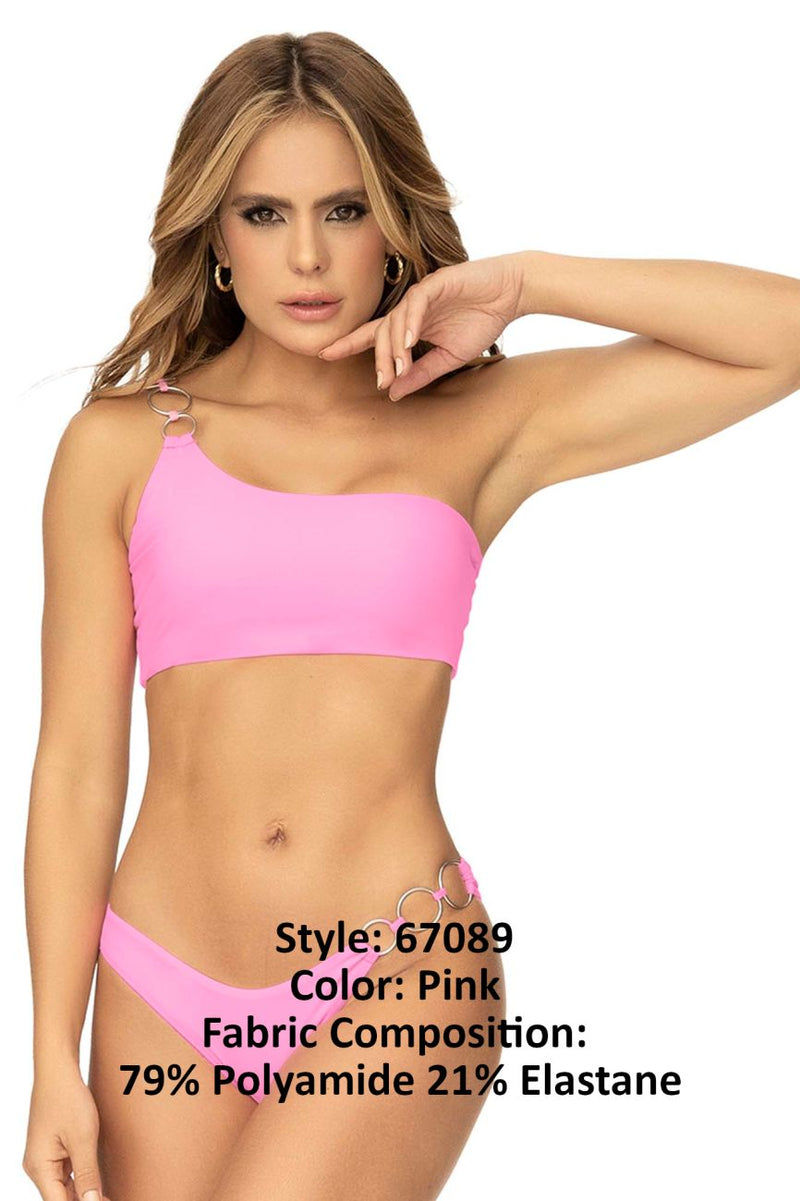 Mapale 67089 Couleur de maillot de bain en deux pièces rose