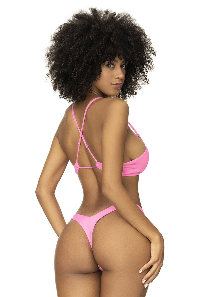 Mapale 67093 Couleur de maillot de bain en deux pièces rose