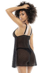 MAPALE 7498 Color de babydoll negro