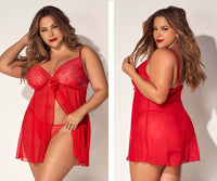 MAPALE 7501X Babydoll Color rojo