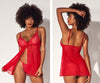 Mapale 7501 Babydoll Color rouge