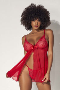 Mapale 7501 babydoll color rojo