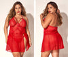 Mapale 7506x babydoll color rojo