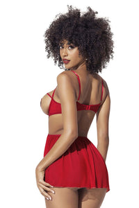 Mapale 7508 Babydoll Color rouge