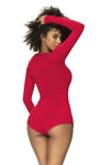 Mapale 7537 Long Sleeve Sleep Romper Color Red