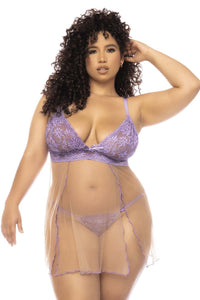 Mapale 7540x Verona Babydoll plus couleur lilas-nue