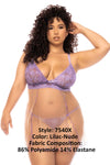 Mapale 7540x Verona Babydoll plus couleur lilas-nue