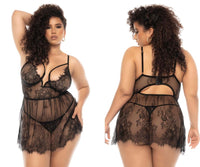 Mapale 7550x Selma Babydoll plus couleur noire