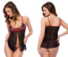 Mapale 7560 Couleur babydoll noir-rouge