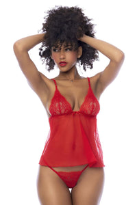 Mapale 7562 Babydoll Color rouge