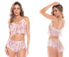 Mapale 7575 Pajama en deux pièces Couleur Rose Print