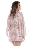 Mapale 7577X Robe Color Rose Print