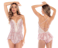 Mapale 7579 Sleep Romper Color Rose Print